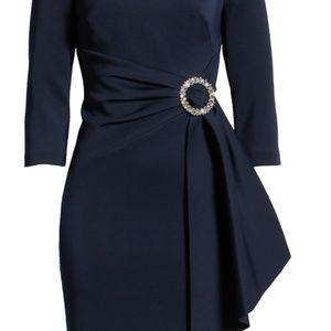 Navy Cocktail dress. Perfect for Mother of the bride/groom too.